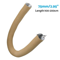 75mm 200cm Heater Duct Hose Cold & Hot Air Pipe Suitable For Car Parking Diesel Air Heater