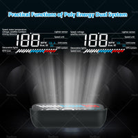 {{ Head Up Display Car Universal OBD GPS Dual System 3. 5inch HUD Speed Alarm Voltage }} - Buy Car Parts Online at {{ Kaka Auto Parts }}.