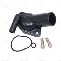 Single Outlet Aluminium Water Neck Black Suitable for Holden Commodore V8 Black