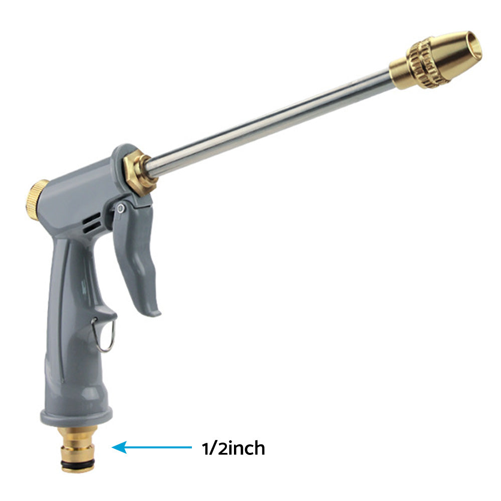 High Pressure Water Hose Nozzle Long Spray Nozzle Garden Hose Garden Car Wash