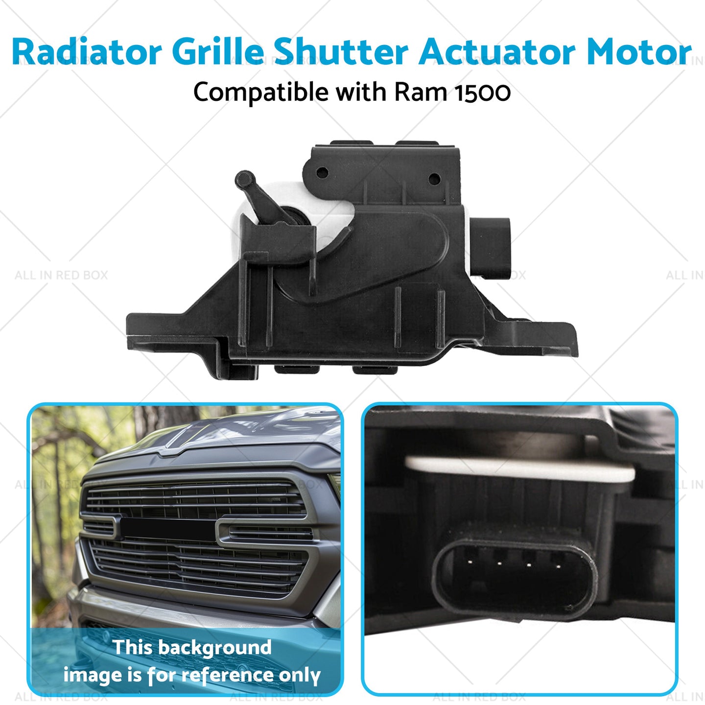 {{ Active Radiator Shutter Actuator Suitable for Ram 1500 5. 7L V8 2013-2018 ML. 427 }} - Buy Car Parts Online at {{ Kaka Auto Parts }}.