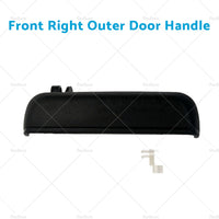 {{ Pair LHRH FRONT Outer Door Handle Suitable For Toyota Starlet EP91 96~99 Black }} - Buy Car Parts Online at {{ Kaka Auto Parts }}.