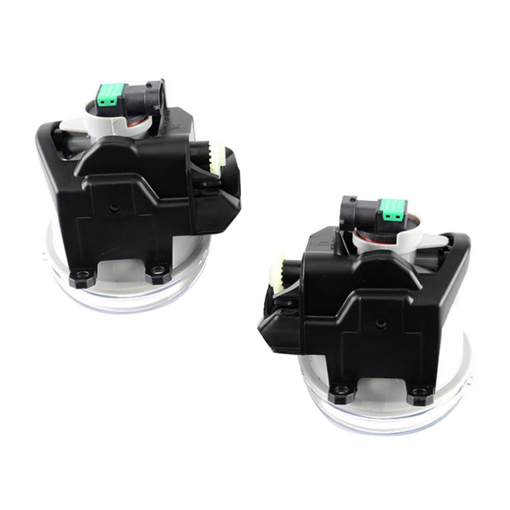 2x Front Grill Bumper Halogen Fog Lights Suitable For Toyota Yaris 2018-2019