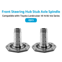 {{ Front Steering Hub Stub Axle Spindle Suitable ForToyota Landcruiser 78 79 80 105 }} - Buy Car Parts Online at {{ Kaka Auto Parts }}.