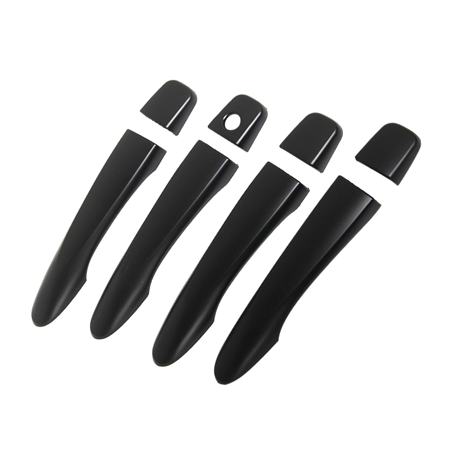 4x Remote Key Door Handle Covers Suitable for Nissan Navara D40 2005-2015 ST