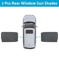 Front Rear Window Sun Shade Magnetic Mesh Suitable For GWM UTE Cannon 2021-2024