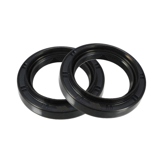 2x RH LH Front Axle Oil Seal Set Suitable for Toyota Hilux TGN26 KUN26 KUN25 RH+LH