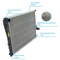 Radiator Suitable For BMW 3 Series E46 318i 320i 323i 325i Automatic & Manual 1998-2005