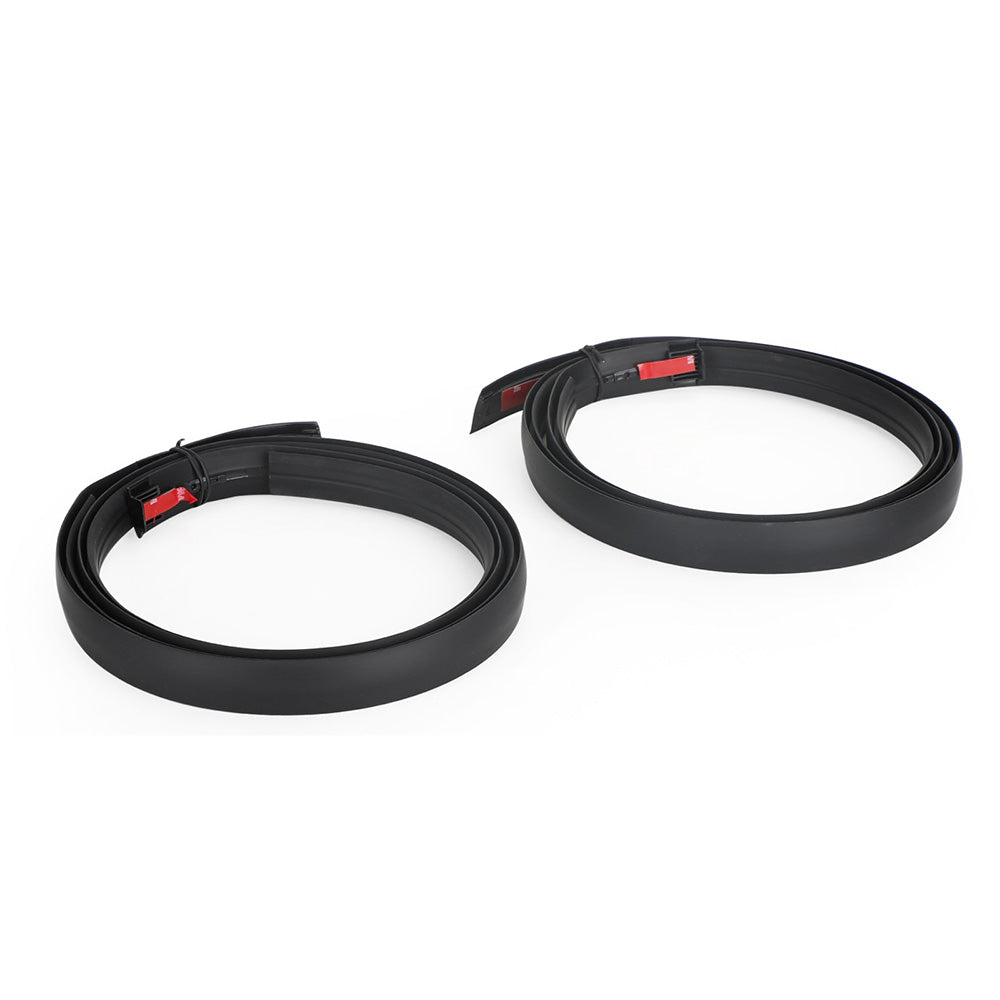 Pair LH & RH Dual Cab Roof Moulding Rubber Strip Suitable For Toyota Hilux 2005-2015