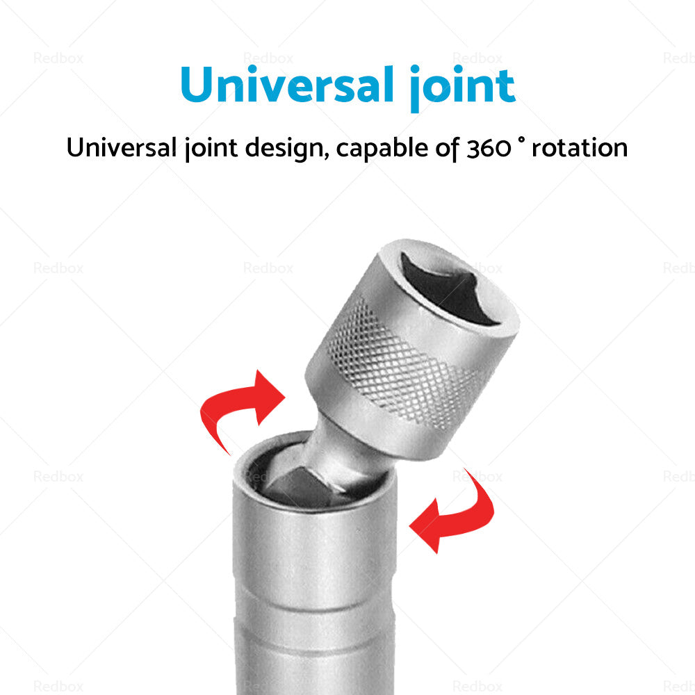 {{ 14/16 MM Thin Wall Magnetic Swivel Spark Plug Socket 12Point Removal Tools }} - Buy Car Parts Online at {{ Kaka Auto Parts }}.