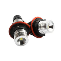 2x Angel Eyes LED Halo Ring Light Bulbs Error Free Suitable For BMW X5 E39 E53 E60 E61 E63