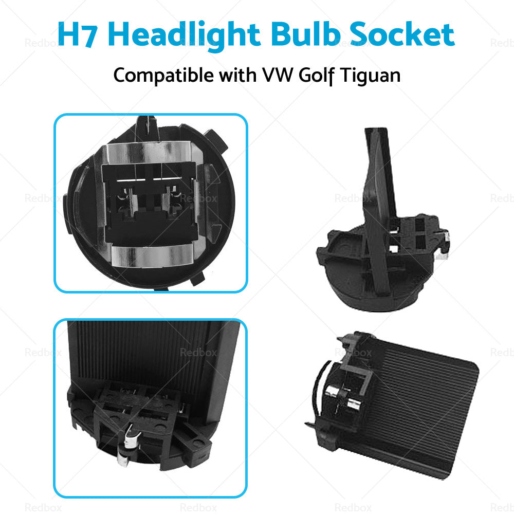 {{ H7 Headlight Bulb Socket Retainer Holder Adapter Suitable For VW Golf Tiguan }} - Buy Car Parts Online at {{ Kaka Auto Parts }}.