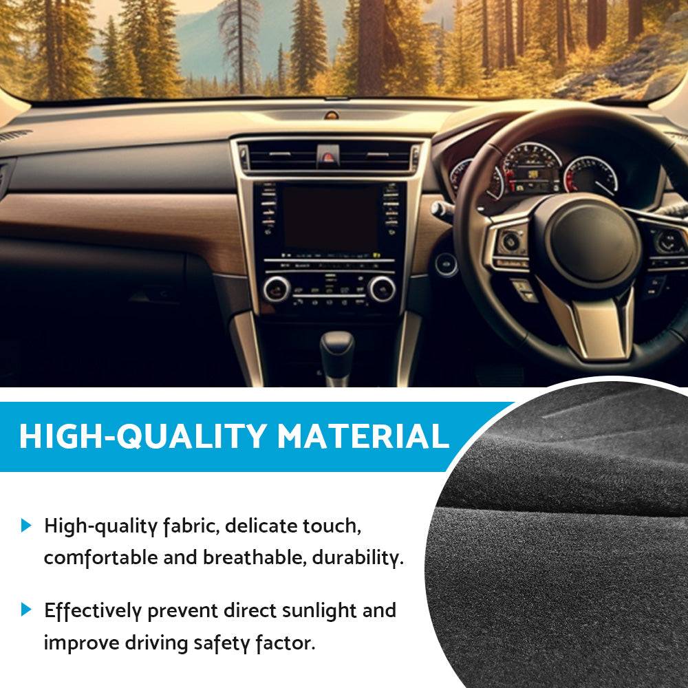 Black Non-Slip Dash Mat Cover Suitable For Subaru Outback GEN 6 2021-2023 Wagon