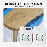 {{ 8Ltr Epoxy Resin 1:1 AB Kit Art DIY UV Crafts Glass & Water Clear Epoxy Coating }} - Buy Car Parts Online at {{ Kaka Auto Parts }}.