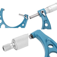 6x Precision Outside Micrometers 0-150mm Suitable For Machinist – Carbide 0.01mm