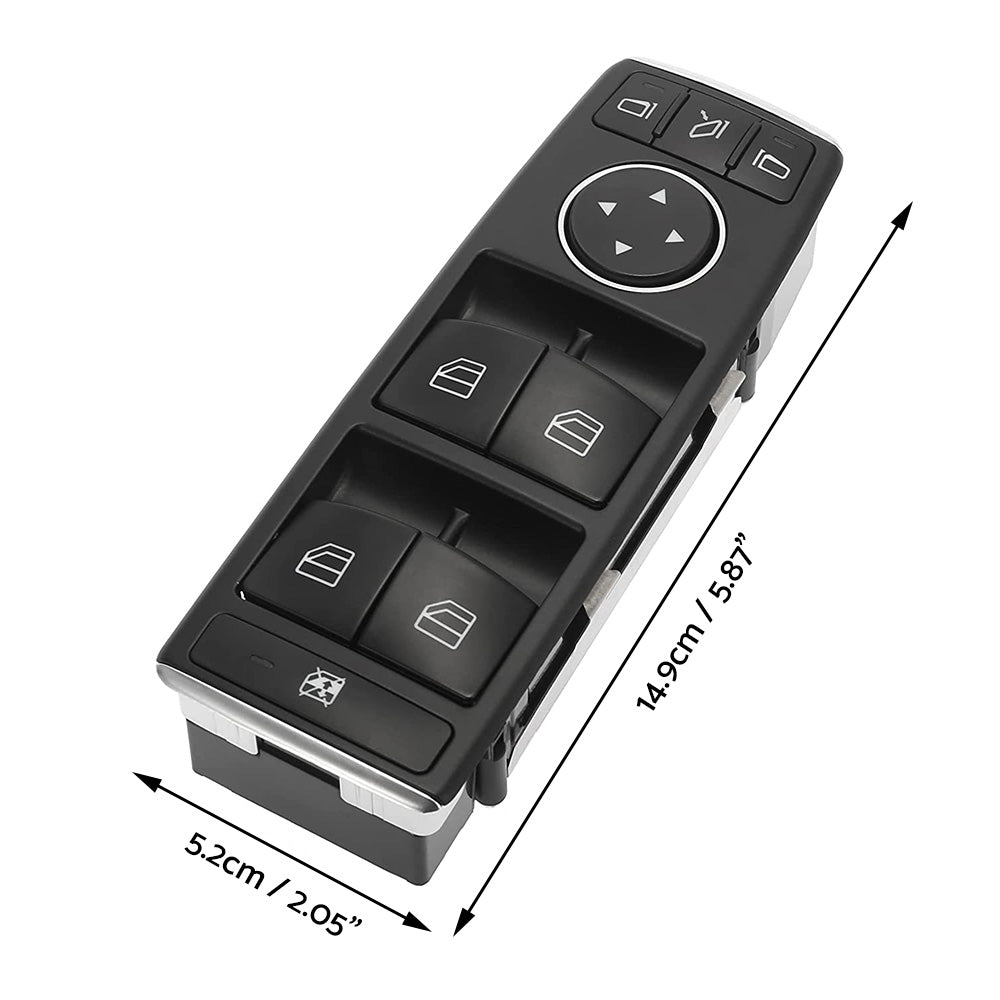 Master Power Window Switch Suitable For Mercedes W176 / W246 / X166 / W166 A1669054400