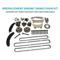{{ Timing Chain Kit  and  Gears fit for Holden Commodore VZ VE VF 3. 6L LY7 LE0 LW2 LWR }} - Buy Car Parts Online at {{ Kaka Auto Parts }}.