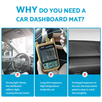 Dash Mat Suitable For Kia Stonic YB 2017-2023 Dashboard Cover Non-Slip