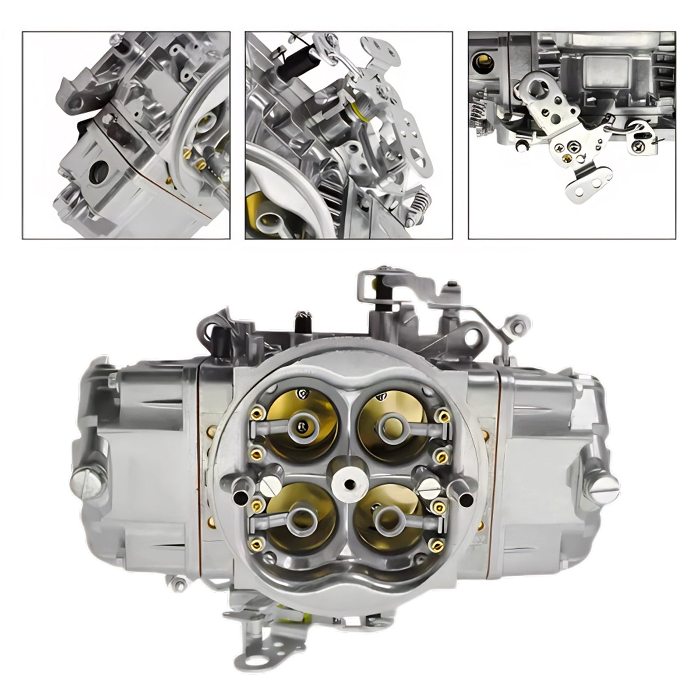 {{ Carburetor Suitable for 4 Barrel Double Pumper Race Carburetor 650 CFM BR-67199 }} - Buy Car Parts Online at {{ Kaka Auto Parts }}.