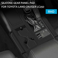 Silicone Rubber Gear Shift Panel Trim Suitable For Toyota Prado LC250 2024-2025 RHD
