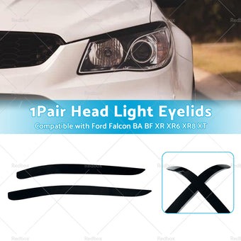 compare product Head Light Eyelid Eyebrow Lid Black Suitable For Ford Falcon BA BF XR XR6 XR8 XT