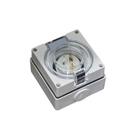 15A 3 Pin Power Inlet Suitable For Caravan Motor Home RV 250V Electrical Socket