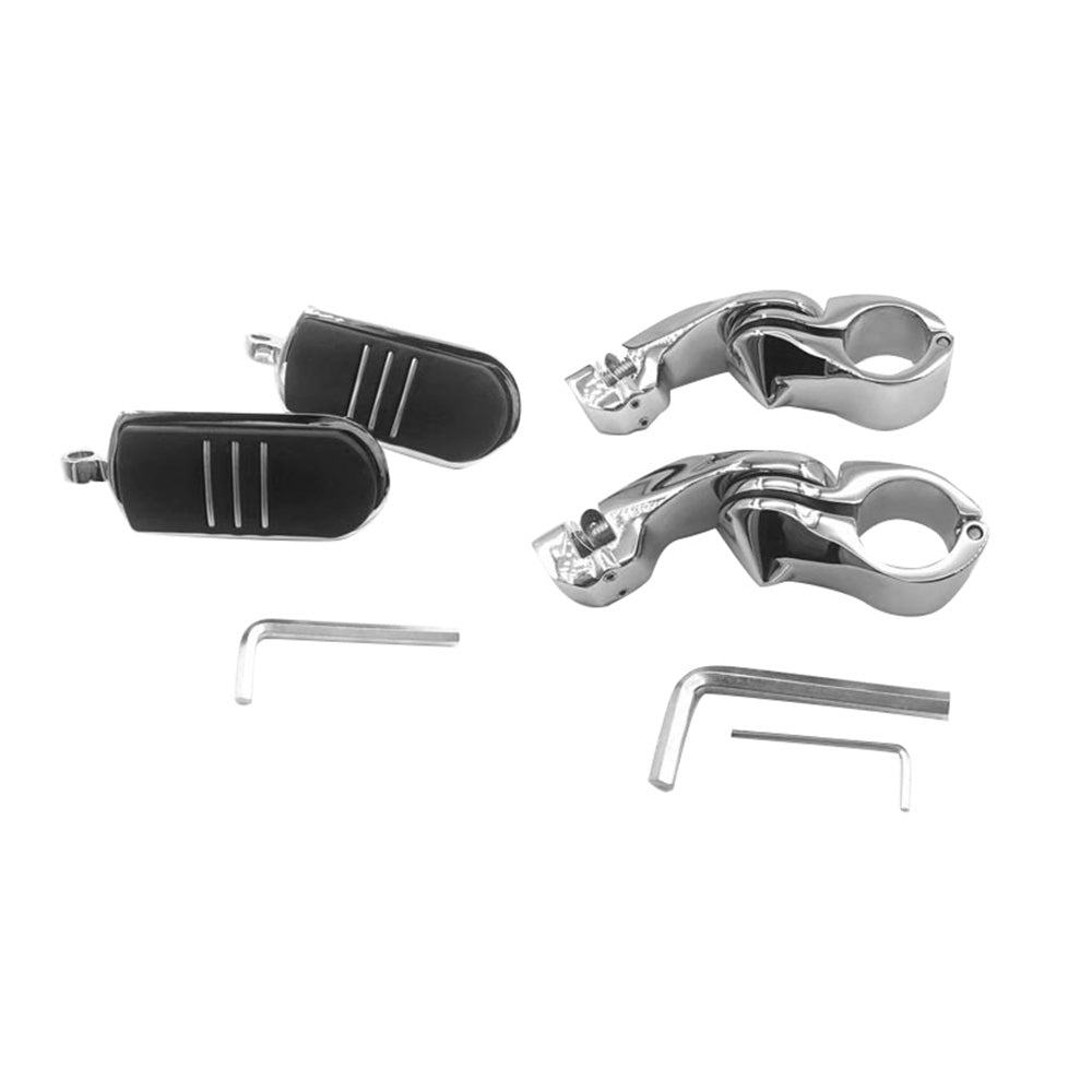 Motorcycle Highway Foot Pegs Suitable For Harley Davidson Street Glide & Road Glide