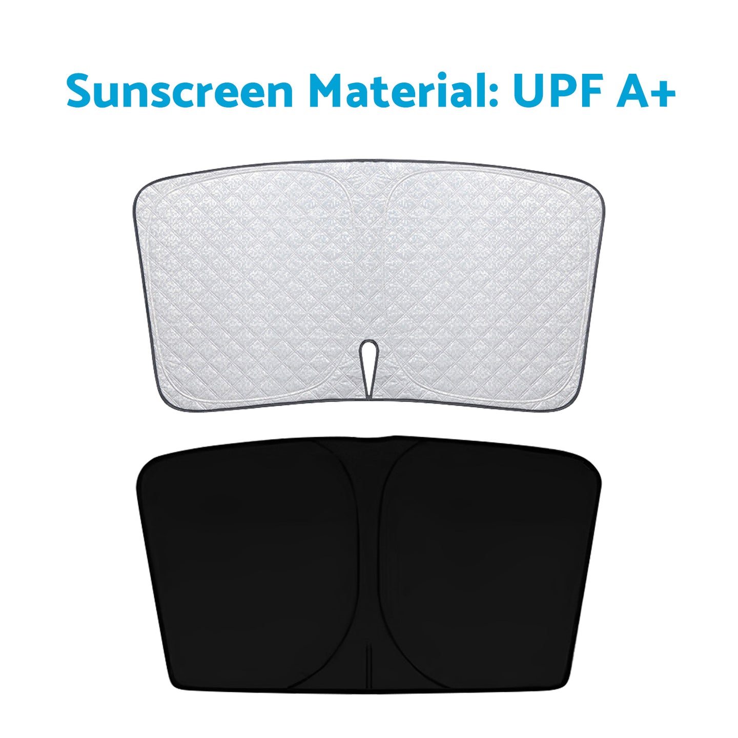 {{ 6 Layer Thick WindScreen Sun Shade Suitable for Hyundai Kona 17-23 UV Protection }} - Buy Car Parts Online at {{ Kaka Auto Parts }}.