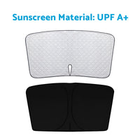 6 Layer Thick WindScreen SunShade Suitable For VOLVO XC60 17-25 UV Protection