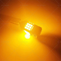 {{ 2PCS BA15S 1156 P21W LED Turn Signal Indicator Bulb Globe Amber No Hyper Flash }} - Buy Car Parts Online at {{ Kaka Auto Parts }}.