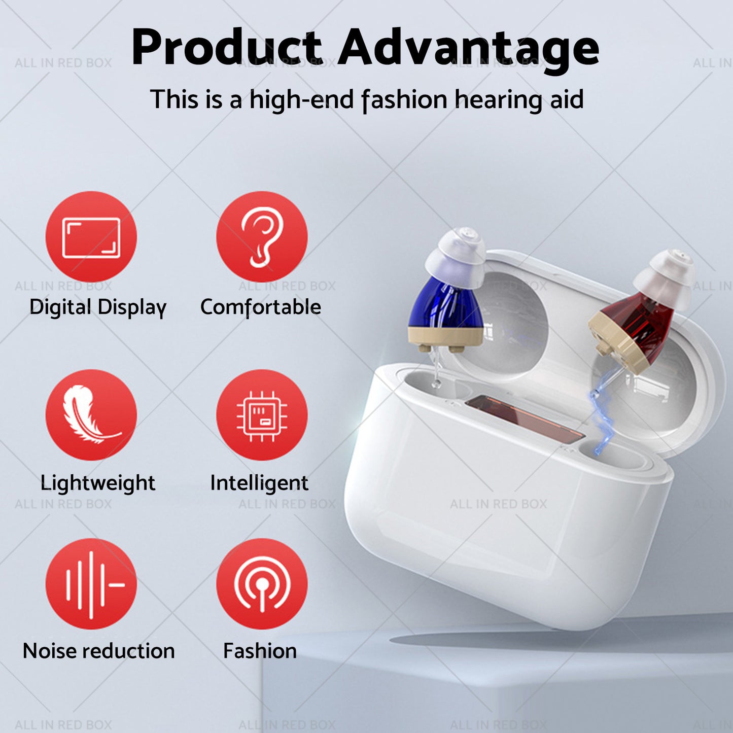 Rechargeable Hearing Aids Digital Hearing Aids Intelligent Noise Reduction