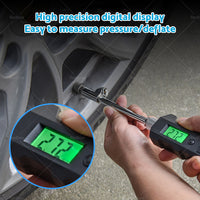 {{ 30 PSI Tire Pressure Guage Digital Car Bike Truck Air Meter Tester Tyre Gauge }} - Buy Car Parts Online at {{ Kaka Auto Parts }}.