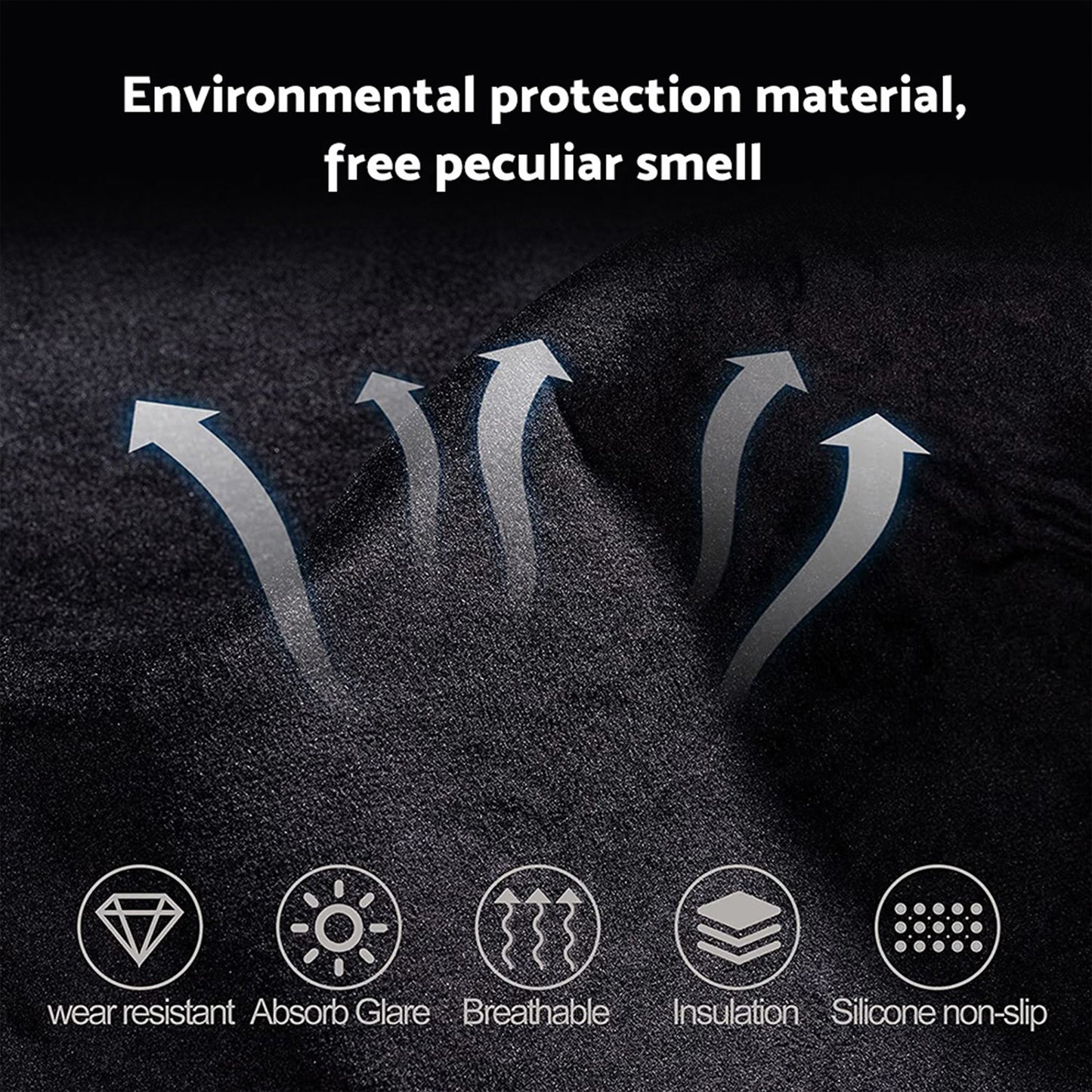 Black Non-Slip Dash Mat Suitable For Haval H2 Premium / City LUX 2015-2020 2WD