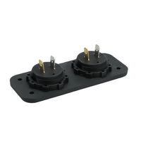 Digital LED Volt Meter Dual Battery Monitor Suitable For Boat Marine DC 12V-24V