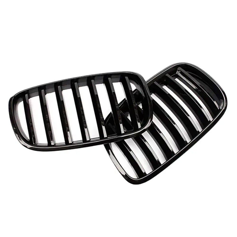 {{ Front Bumper Kidney Grill Grille Gloss Suitable For BMW E70 X5 E71 X6 2007-2013 }} - Buy Car Parts Online at {{ Kaka Auto Parts }}.