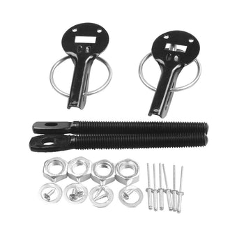 compare product Universal Racing Bonnet Hood Lock Latch Pins Kit Set Suitable For Car Modification