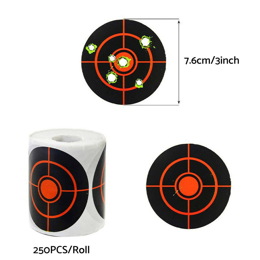 Shooting Position Sticker Splatter Target Stickers 250x Suitable For Shooting Practice&Training ...