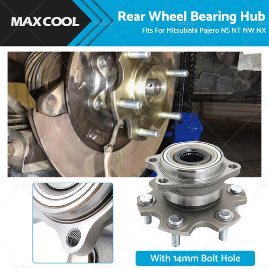 {{ Rear Wheel Bearing Hub Fit For Mitsubishi Pajero NS NT NW NX with 14mm Bolt Hole }} - Buy Car Parts Online at {{ Kaka Auto Parts }}.