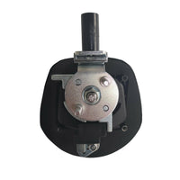 1x Central Locking Handle Whale Tail Lock Power Operated Black Recessed Folding