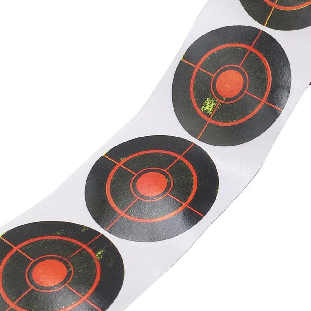 Self Adhesive Splatter Reactive Shooting Target Stickers 250x/Roll Suitable For Practice & Training