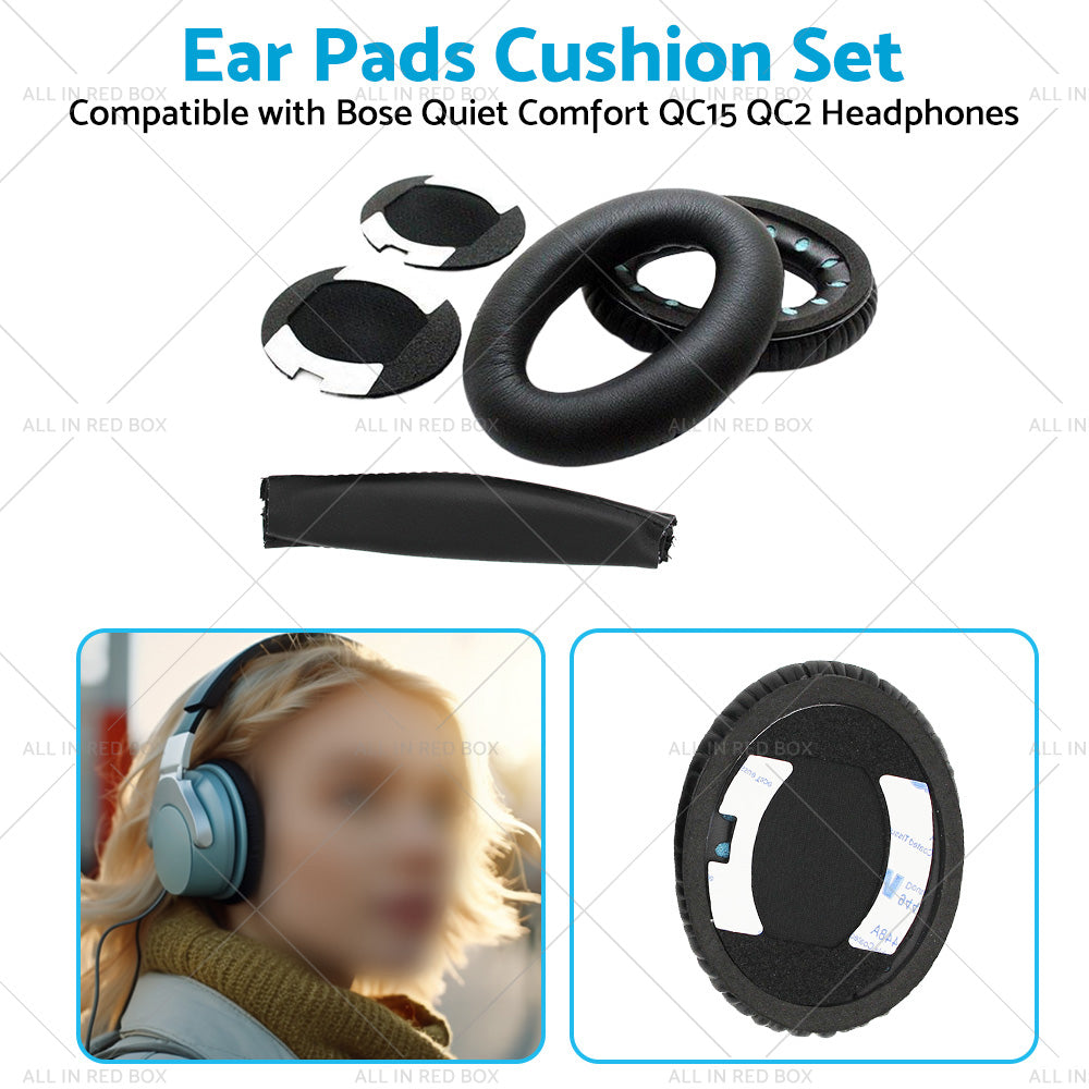{{ Ear Pads Headband Suitable for QuietComfort 2 QC2 QC15 QC25 Bose Earphones }} - Buy Car Parts Online at {{ Kaka Auto Parts }}.