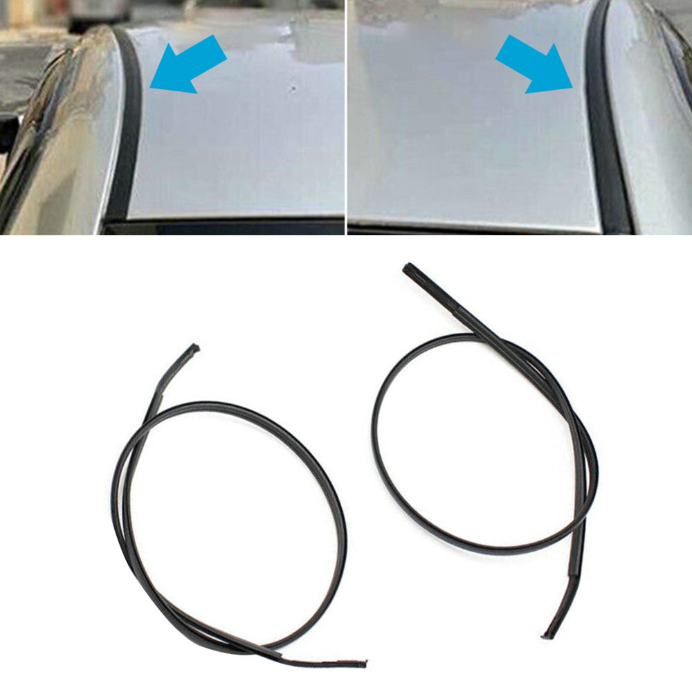 Left and Right Side Roof Drip Moulding Trim Suitable For Toyota Yaris Hatchback 2006–2016