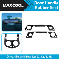 {{ 2PCS Exterior Door Handle Rubber Seals Set Suitable for BMW E36 E34 E32 Z3 M3 }} - Buy Car Parts Online at {{ Kaka Auto Parts }}.
