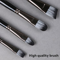 Artist Paint Brush Set 19x Suitable For Watercolour, Acrylic, and Oil Painting with Sponge Brushes