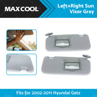 {{ Left Right Side Car Sun Visor Shade Suitable For Hyundai Getz 2002-2012 Grey }} - Buy Car Parts Online at {{ Kaka Auto Parts }}.