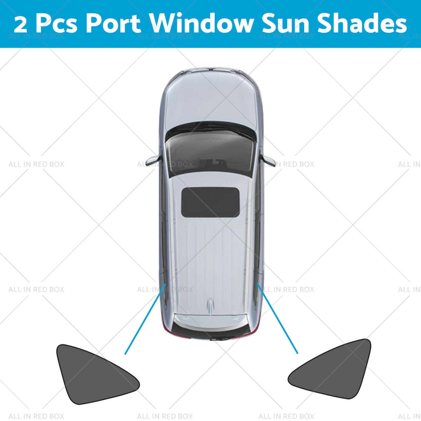 {{ Window Magnetic Mesh Sun Blind Shade Suitable for MG ZS ZST ZS EV 2018-23 }} - Buy Car Parts Online at {{ Kaka Auto Parts }}.