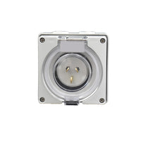 15A 3 Pin Power Inlet Suitable For Caravan Motor Home RV 250V Electrical Socket