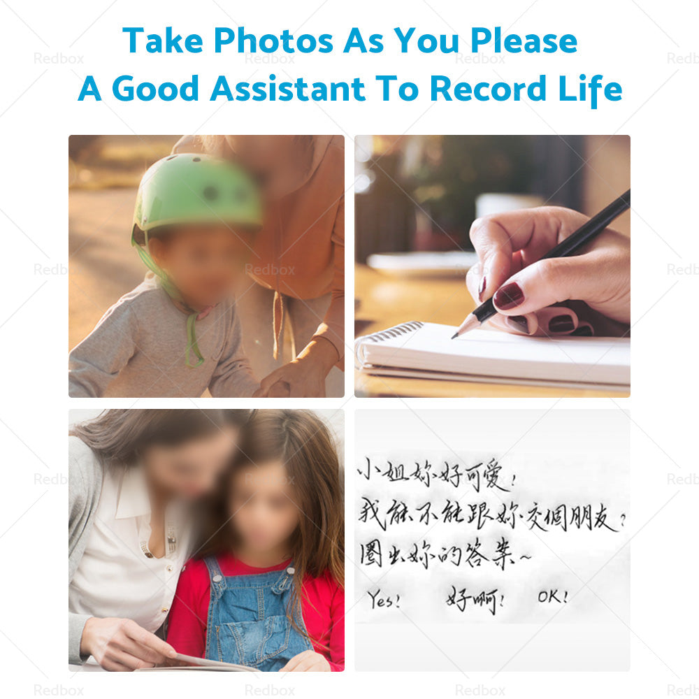 {{ Mini Pocket Thermal Printer Wireless Blue-tooth Photo Paper Inkless }} - Buy Car Parts Online at {{ Kaka Auto Parts }}.