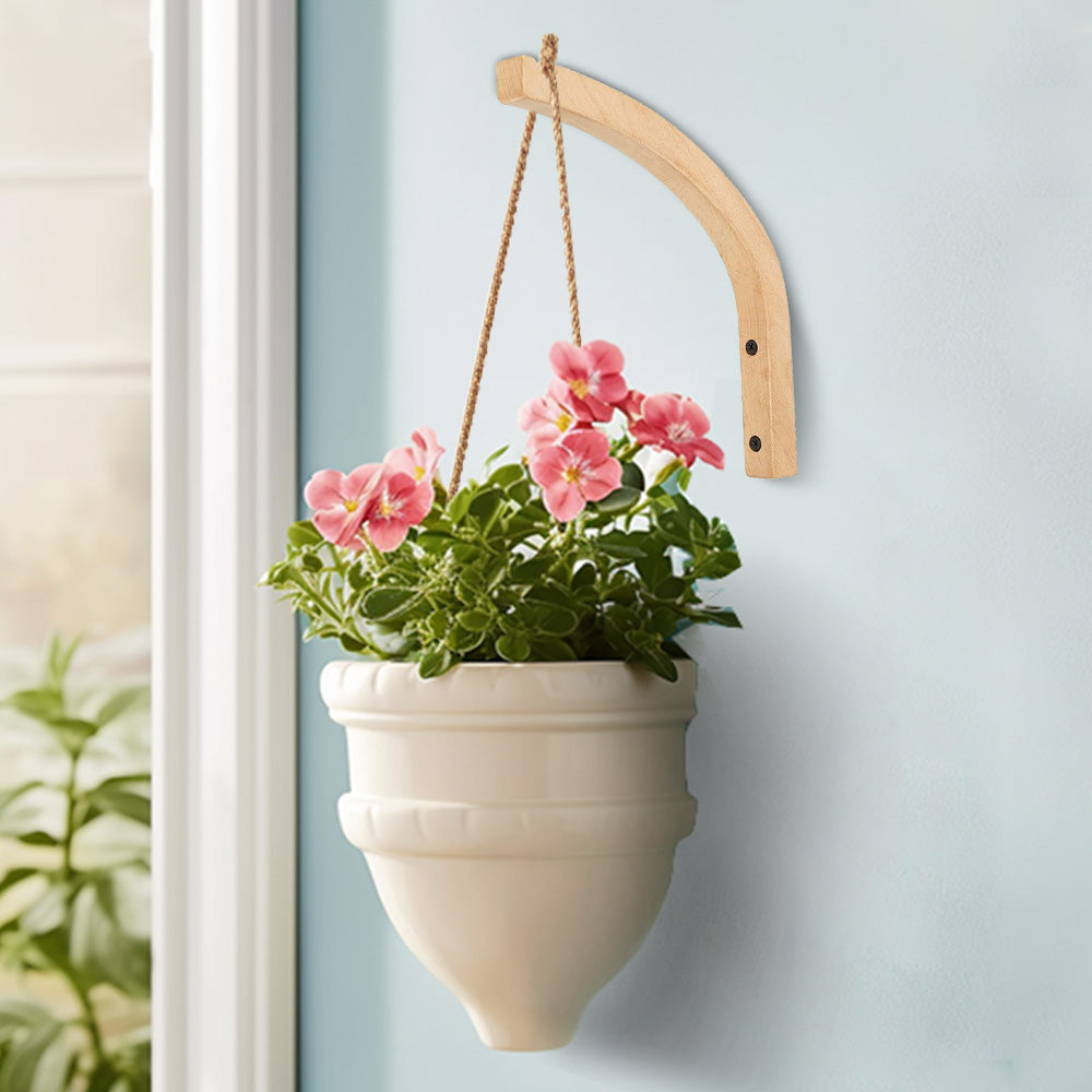 {{ Plant Hanger Hanging Plant Hook Wooden Hanging Basket Wall Plant Hook Flower Pot }} - Buy Car Parts Online at {{ Kaka Auto Parts }}.