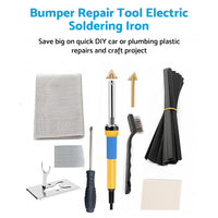 Plastic Welding Soldering Iron Kits Car Bumper Dashboard Kid Repair Welder Tool